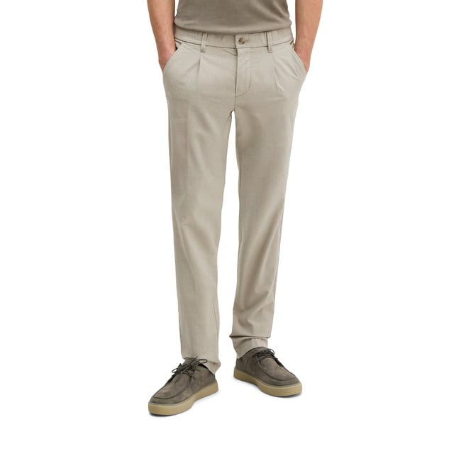 Chino modèle Stig Jogger pleats shaped avec détails de plis - MARC O'POLO
