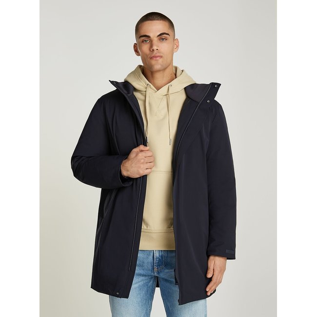 Parka aus Funktionsmaterial dunkelblau <span itemprop=