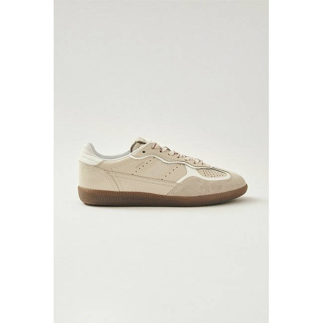 Sneaker aus Leder Tb.490 Rife cremeweiss <span itemprop=