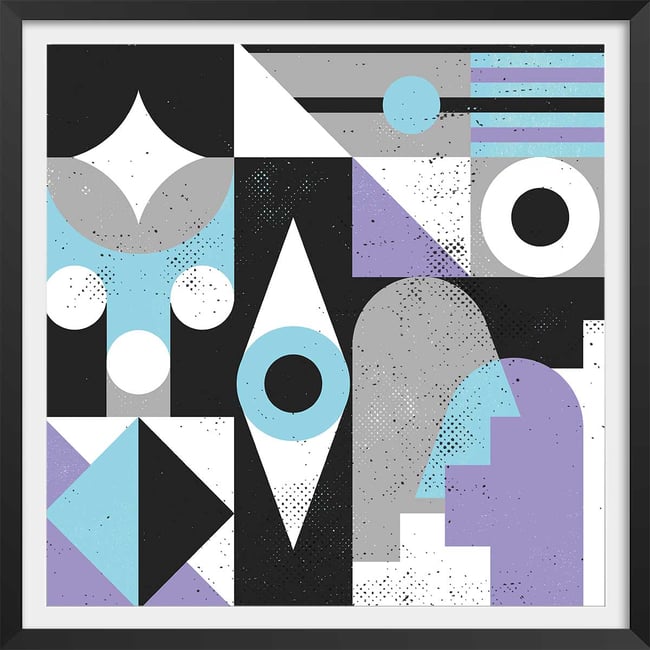 Affiche Oeil conceptuel - HEXOA