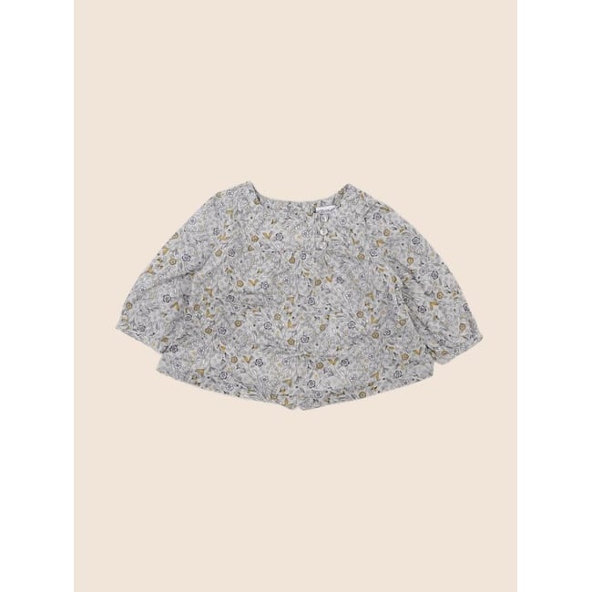 Blouse - Très bon état gris <span itemprop=