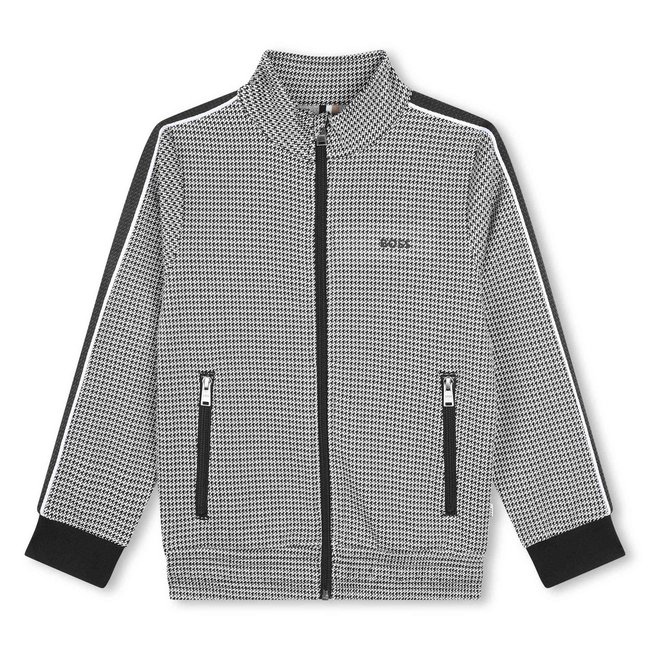 MS MODE Gilet sans manches Gilet matelassé avec imprimé panthère MS MODE Gilet sans manches Gilet matelassé avec imprimé panthère