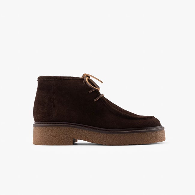 Derby cuir velours AVA - MAISON TOUFET