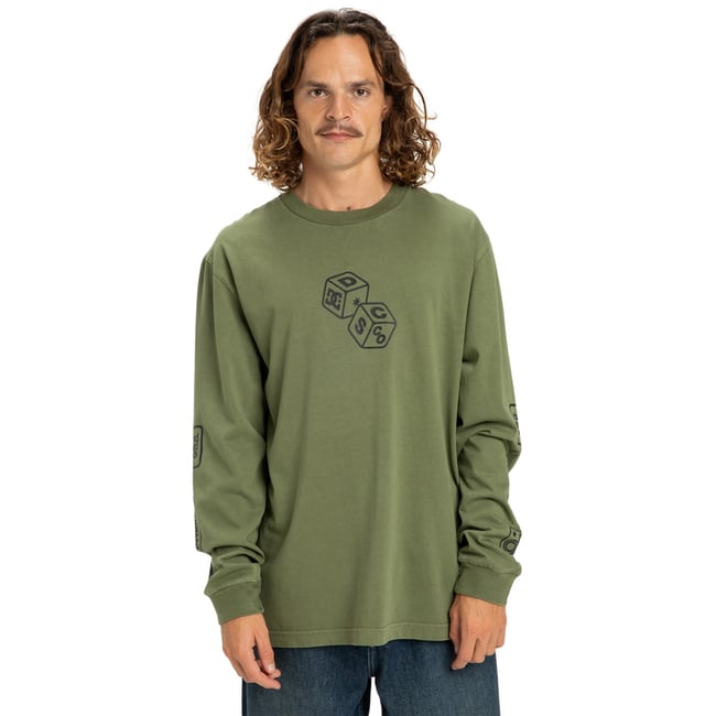 DC Shoes Apparel|Tops Homme EDYZT04365 vert bronze green <span itemprop=