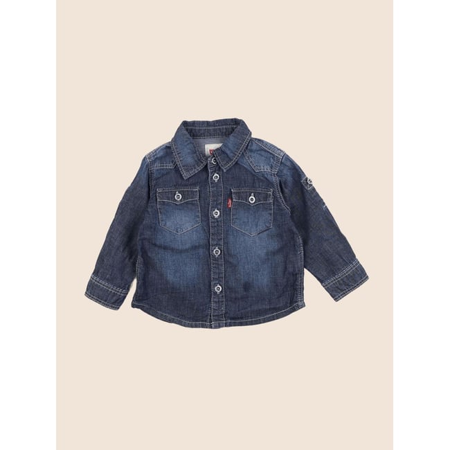 Chemise - Très bon état bleu <span itemprop=