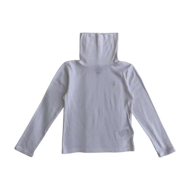 Pull enfant - Très bon état blanc <span itemprop=