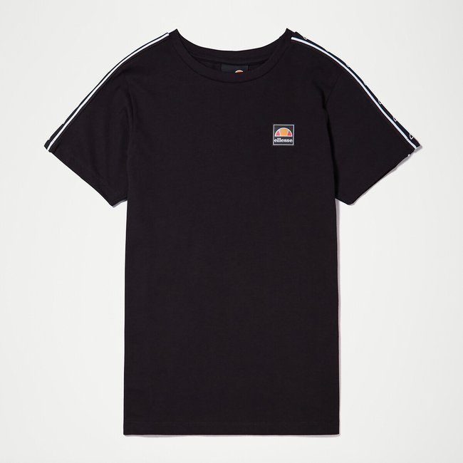 T-shirt de mangas curtas preto <span itemprop=