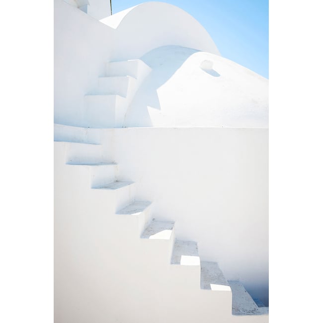 Tableau escaliers sur oia - HEXOA
