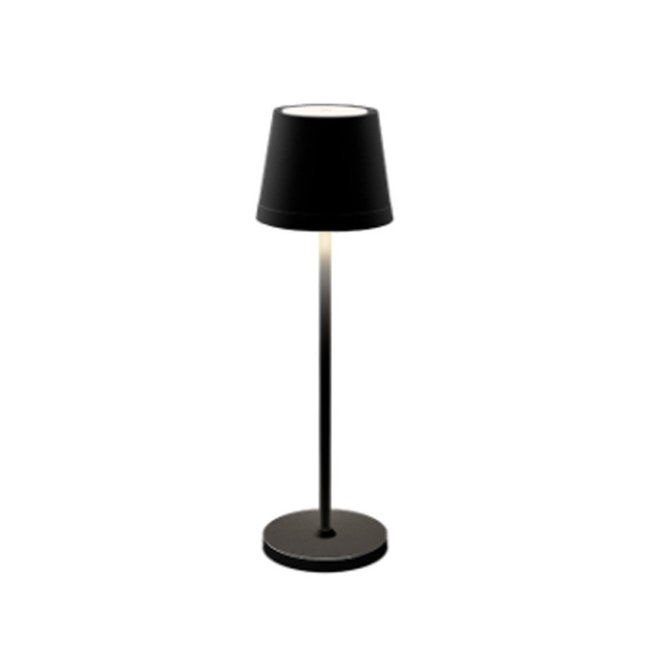 Lampe sans fil puissante extérieure Lume noir Couleur noir <span itemprop=