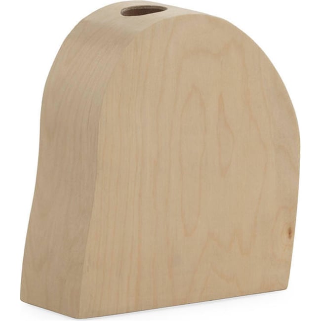 Vase sculpture en arche, Esprit sculptural Couleur naturel <span itemprop=