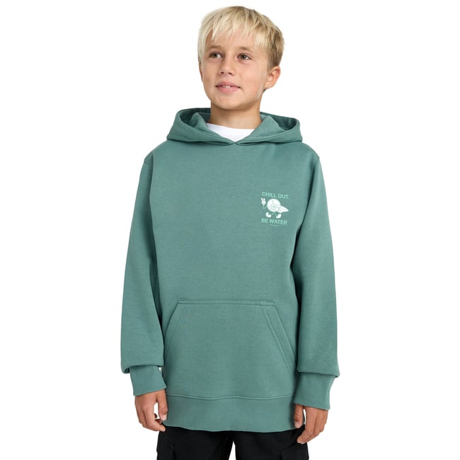 Sweat à capuche FOUNDATION PO vert sagebrush <span itemprop=