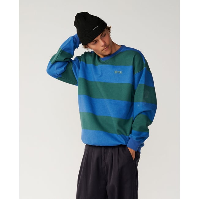 Sweat col rond Disorder STRIPE riverside <span itemprop=