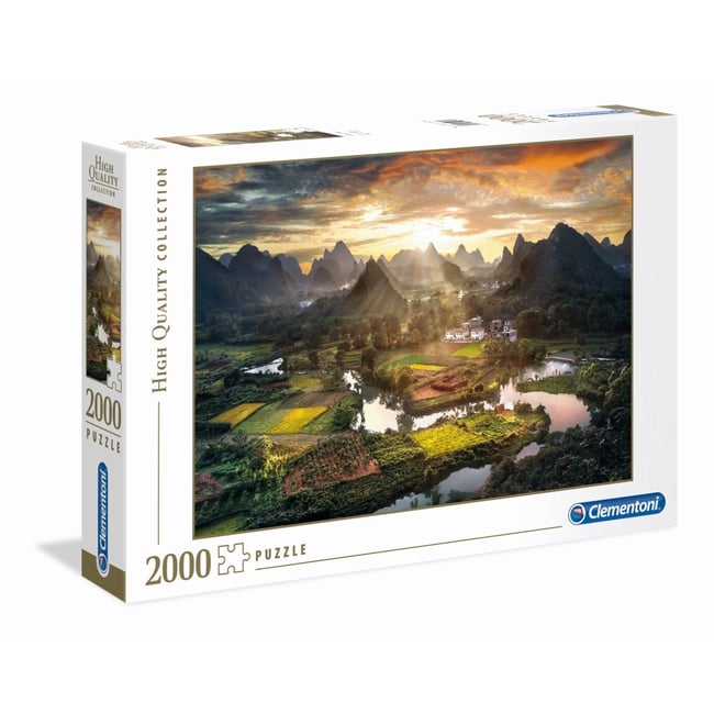 2000 pièces - View of China - CLEMENTONI