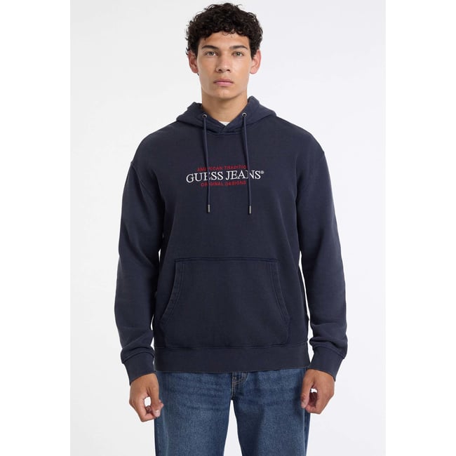 Sweat-Shirt Logo Imprimé bleu foncé <span itemprop=