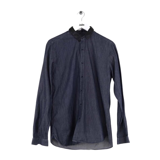 Chemise - Très Bon État marine <span itemprop=