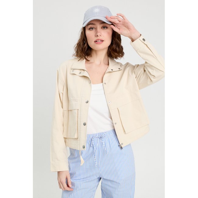 Veste droite col montant - CACHE CACHE