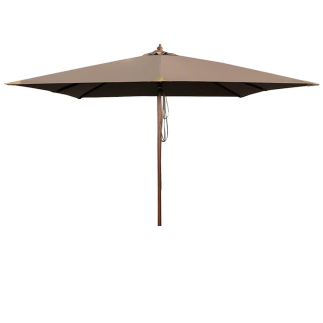 Parasol en bois 3x3m Pegasia - GECKO JARDIN