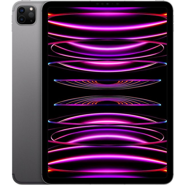 Tablette iPad Pro 11 2022 Wi-Fi 128Go - Très bon état gris sidéral <span itemprop=