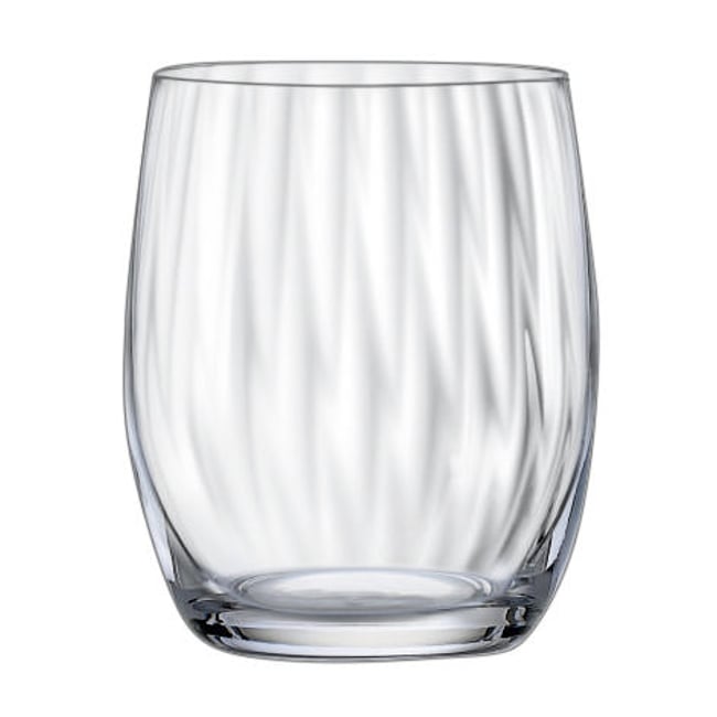 Boîte de 6 gobelets Waterfall 30 cl - WATERFALL Couleur transparent / cristal <span itemprop=