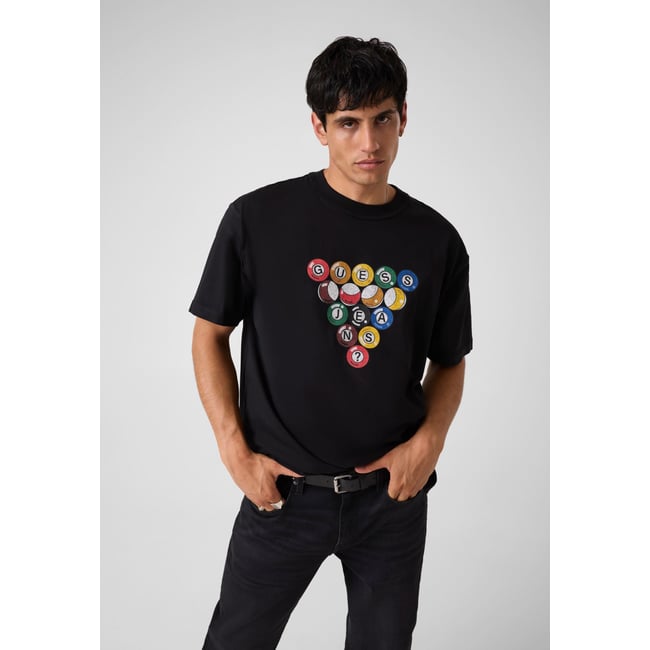 T-Shirt Imprimé noir <span itemprop=