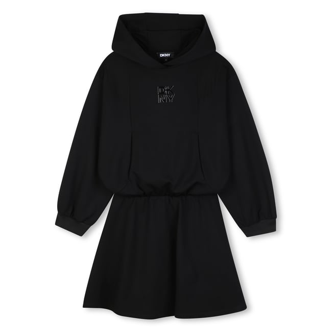 Robe à capuche black <span itemprop=