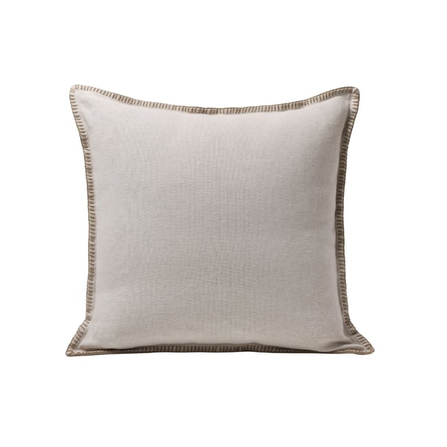 Housse De Coussin en Lin épais et point de feston NINO - MADURA