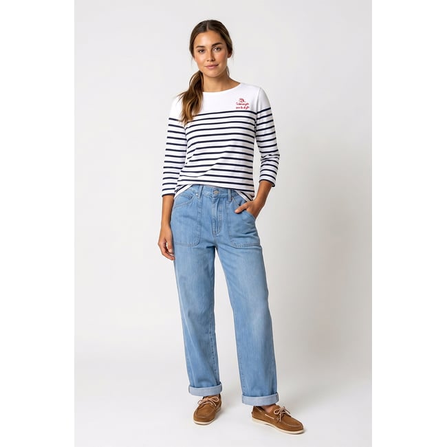 Marinière Submergée par le style - coton épais 400 submergée par le style <span itemprop=