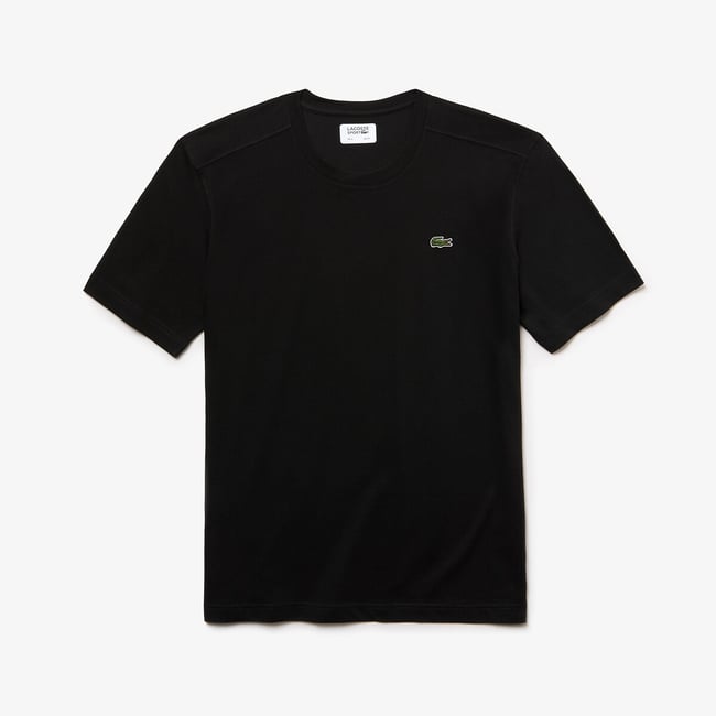 T-shirt met korte mouwen en ronde hals - LACOSTE