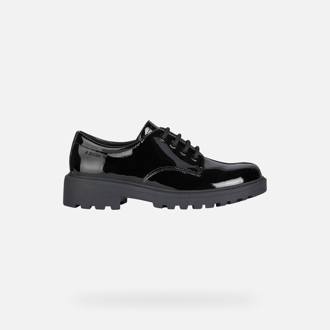 Chaussures Pour Uniforme  JR CASEY noir <span itemprop=