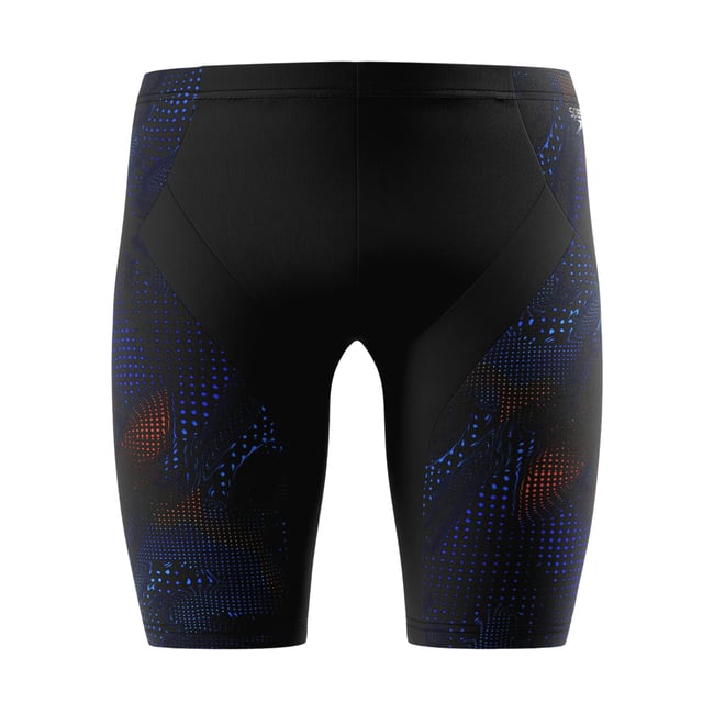 Jammer de natation motif/style à pois ENDURANCE+ MAX noir <span itemprop=