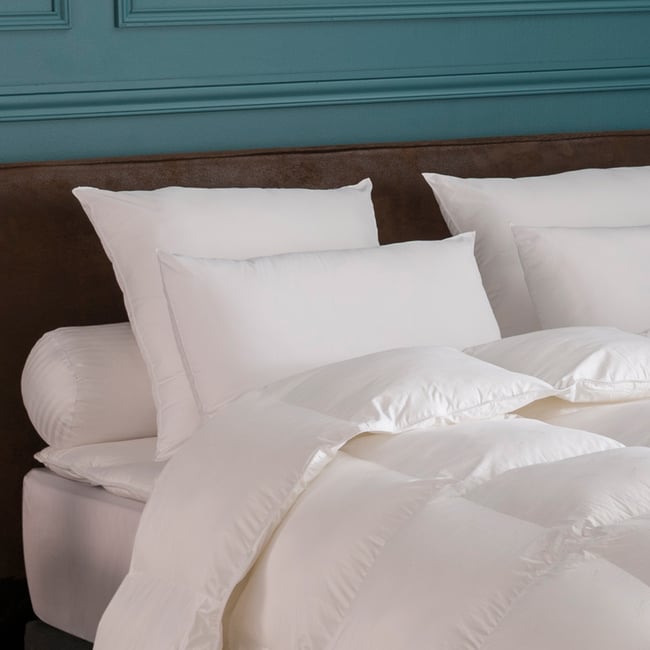 Oreiller MEDIUM Toucher Duvet Couleur blanc <span itemprop=