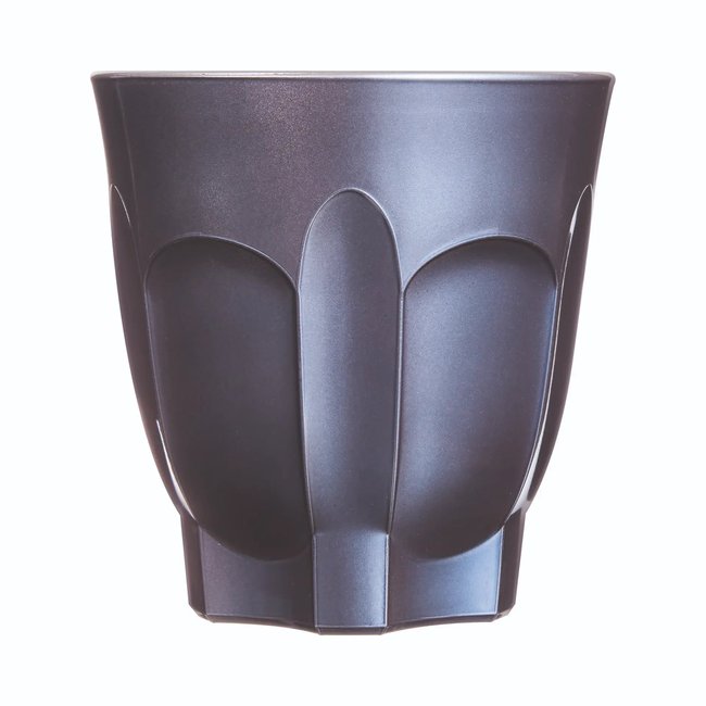 6 tasses en verre 24 cl bleues -FLASHY Couleur bleu <span itemprop=