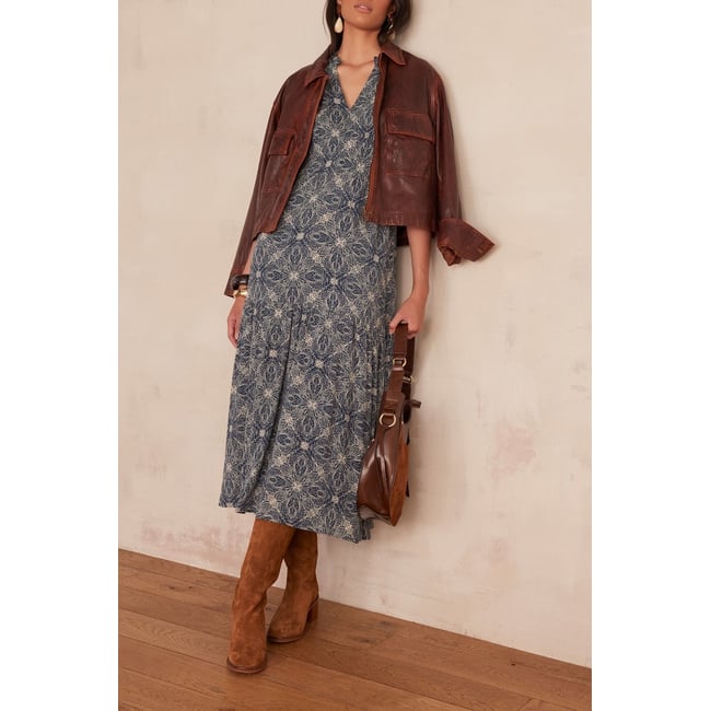 Robe LANA bleu <span itemprop=