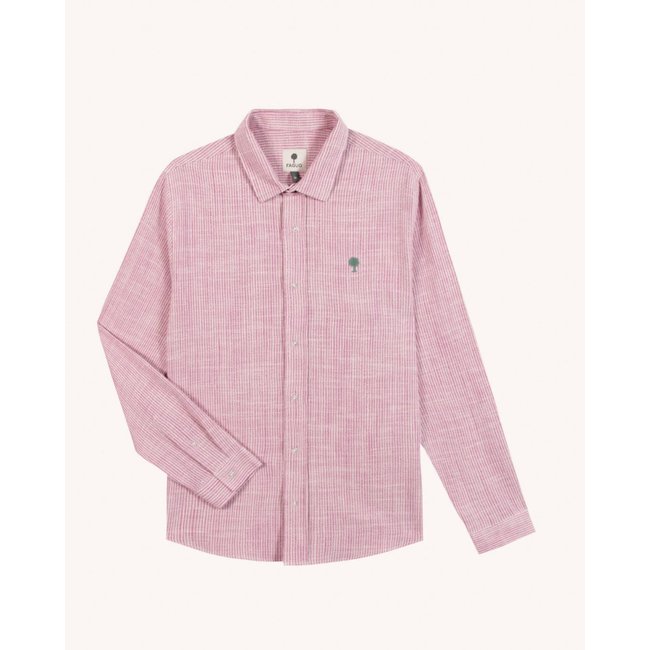 Chemise IRATY IRATY écru et rose <span itemprop=