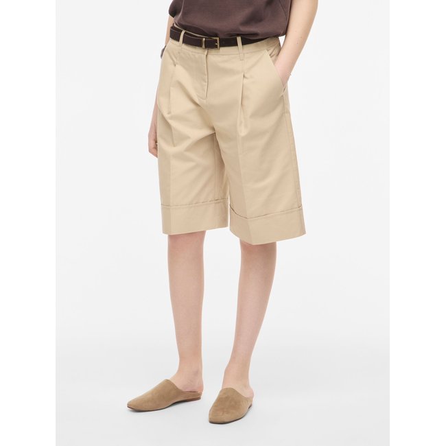 Jupe-Culotte Taille mi-haute marron - fields of rye1 <span itemprop=