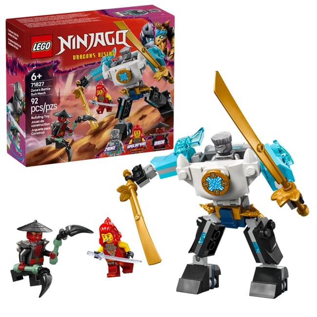 La super armure robot de Zane multicolore <span itemprop=