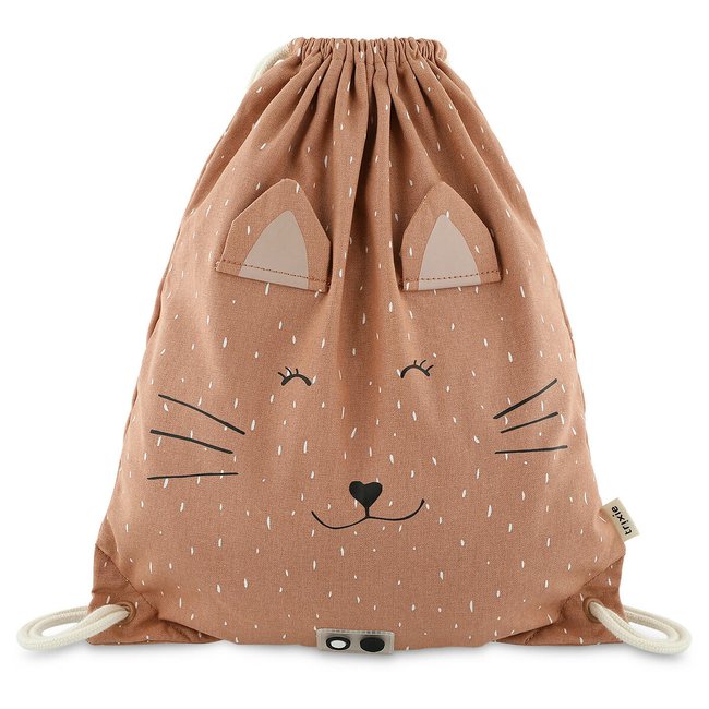 Sac de gym Mrs Cat rose <span itemprop=