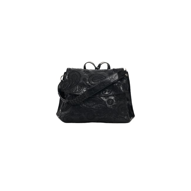 Sac à dos Paisley moyen noir <span itemprop=
