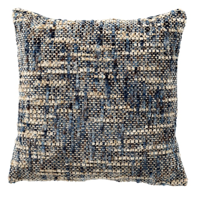 Coussin Noret bleu marine <span itemprop=