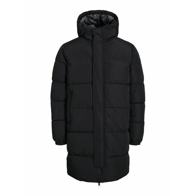 Long Padded Jacket, black, JACK & JONES