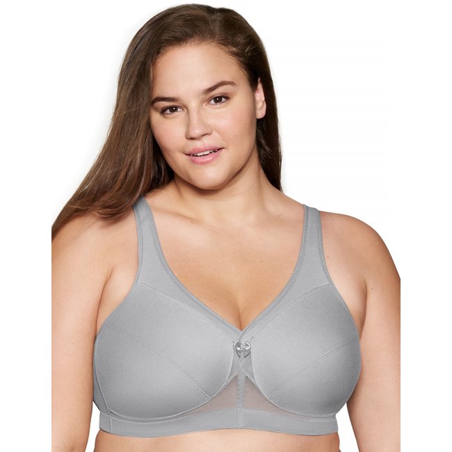 Soutien-gorge Glamorise MagicLift Maintien Actif gris <span itemprop=