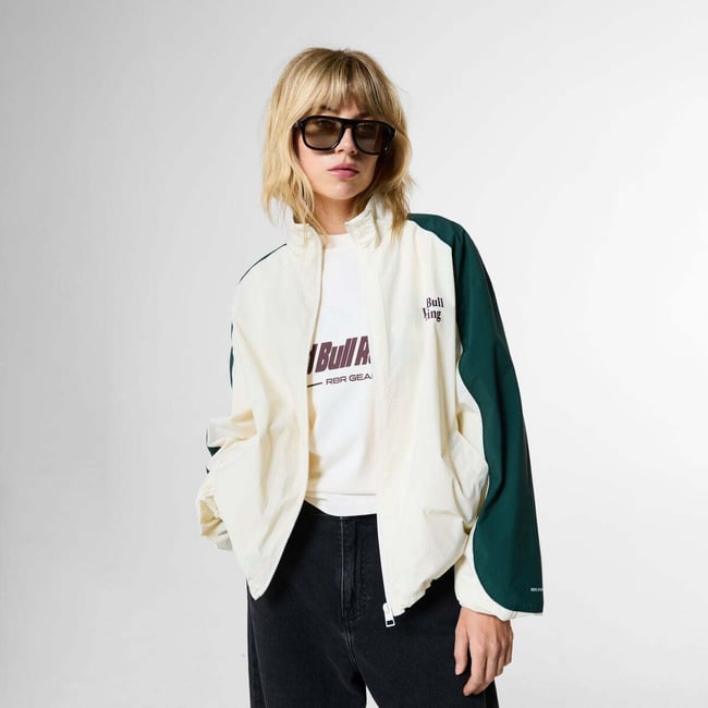 Red Bull Racing Veste À Col Montant Avec Logo blanc cassé <span itemprop=
