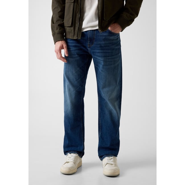 Jeans Damon Straight bleu <span itemprop=