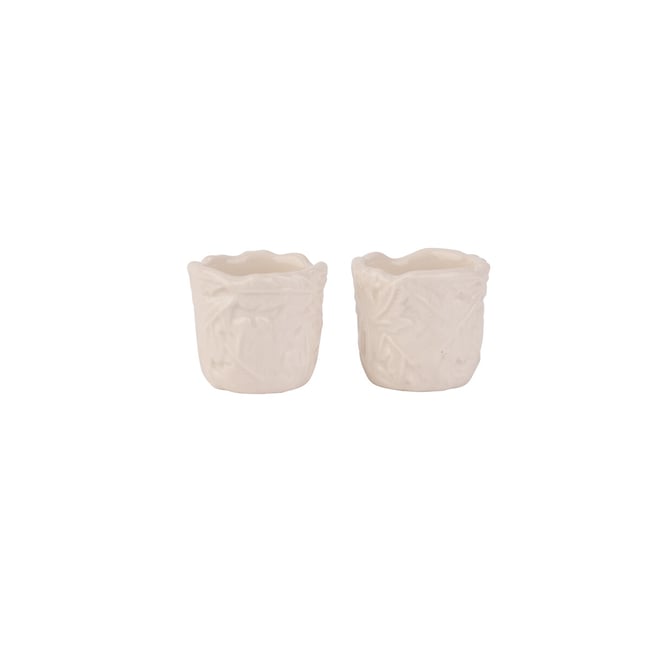 Set of 2 Kitchen Garden Egg Cups, green, WILLIAM MORRIS AT HOME