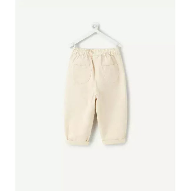Pantaloni dritti ecru  TAPE A L'OEIL