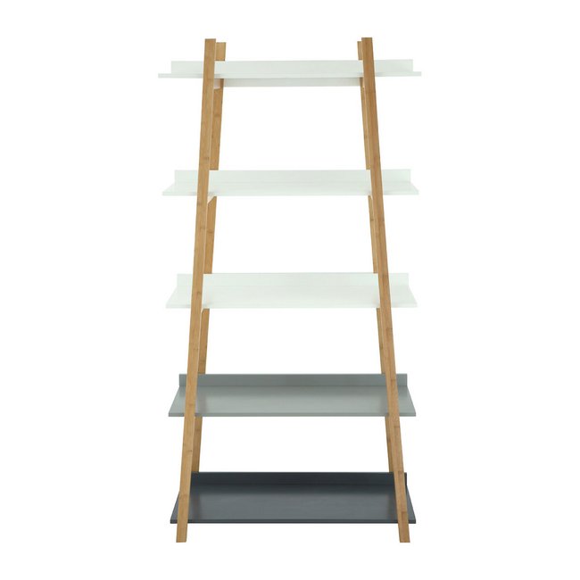Bamboo Frame Shelf Unit, natural, SO'HOME