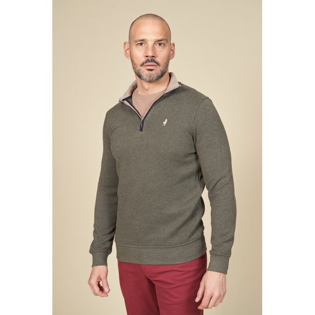 Sweat doux col zippé - MCS