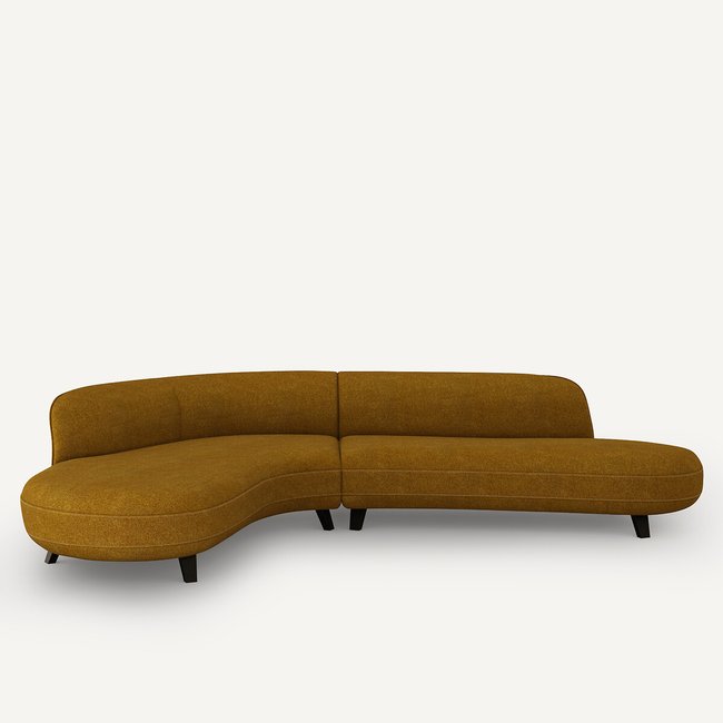 Ecksofa Rosebury, Natté meliert - AM.PM