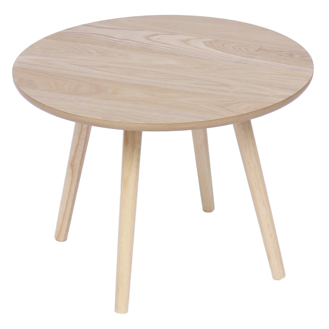 Table d'appoint, bois, GINZA Couleur bois naturel <span itemprop=