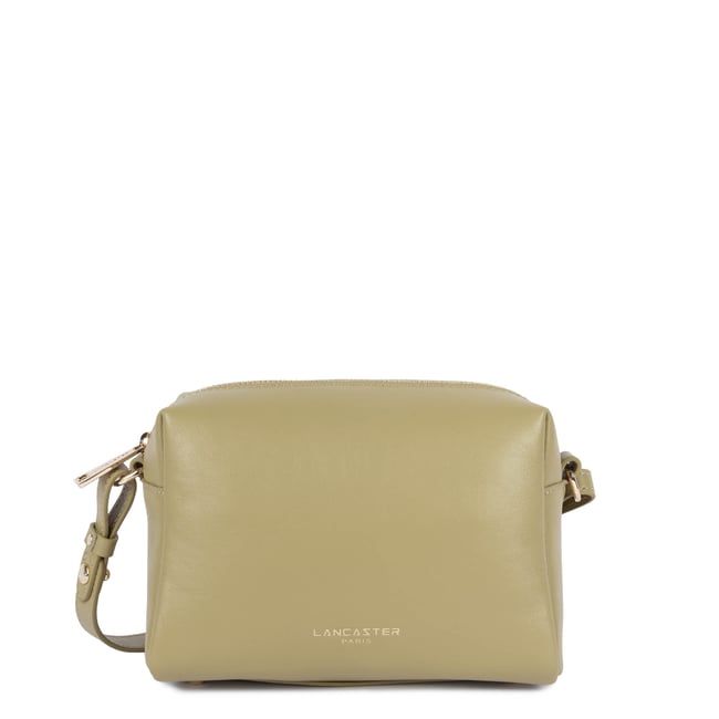 Sac trotteur zippé en cuir, DONNA CUBE - LANCASTER